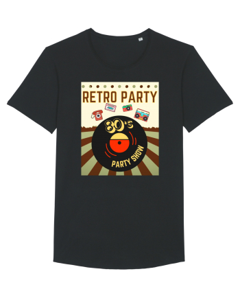 Retro party Black