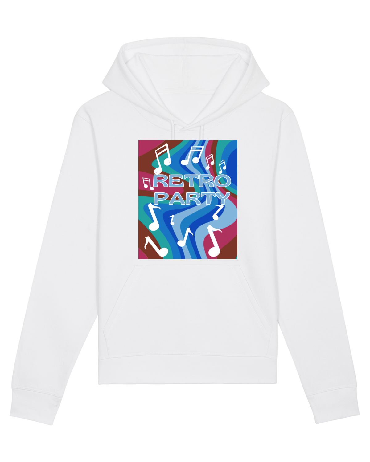 Hanorac Unisex Drummer White