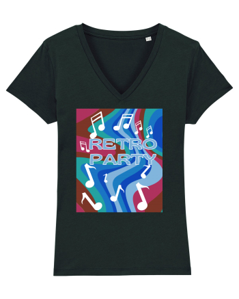 Retro party Black