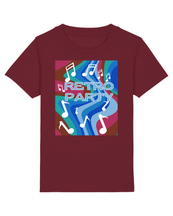 Retro party Burgundy