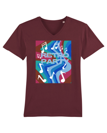 Retro party Burgundy
