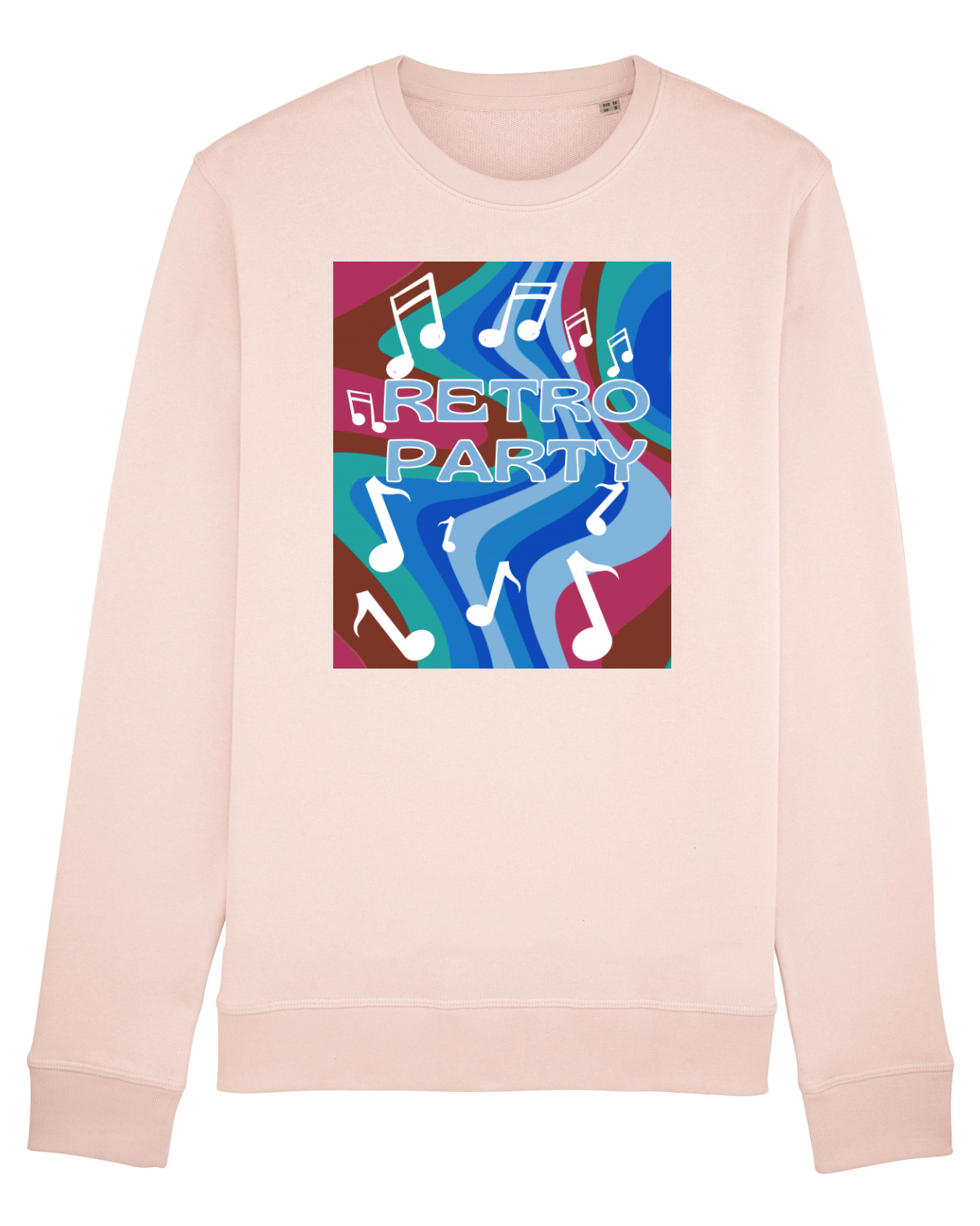 Bluză mânecă lungă Unisex Rise Candy Pink