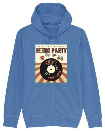 Retro party Bright Blue