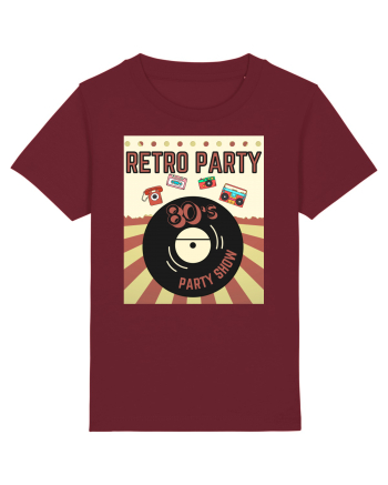Retro party Burgundy