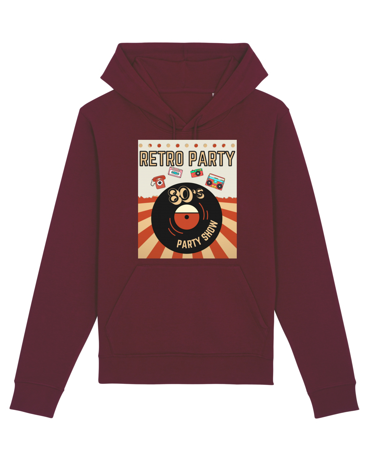 Hanorac Unisex Drummer Burgundy
