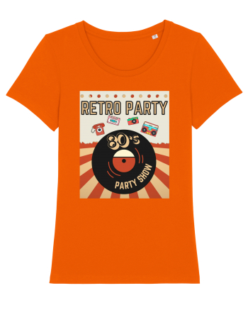 Retro party Bright Orange