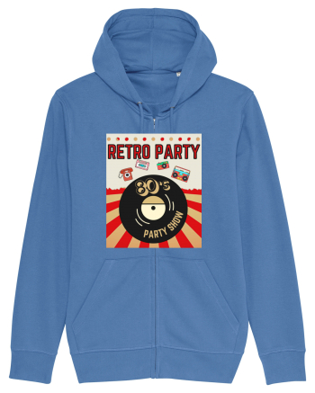 Retro party Bright Blue