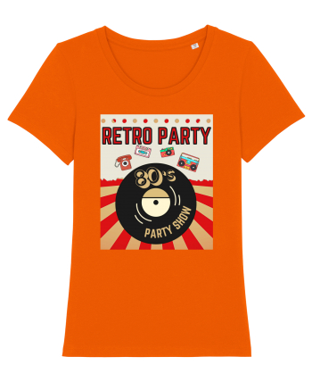 Retro party Bright Orange