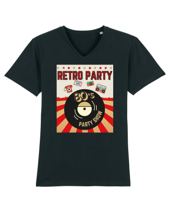Retro party Black