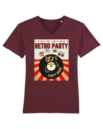 Retro party Burgundy