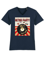 Retro party Tricou mânecă scurtă guler V Bărbat Presenter
