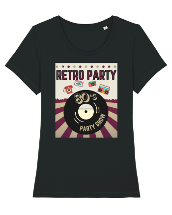 Retro party Black