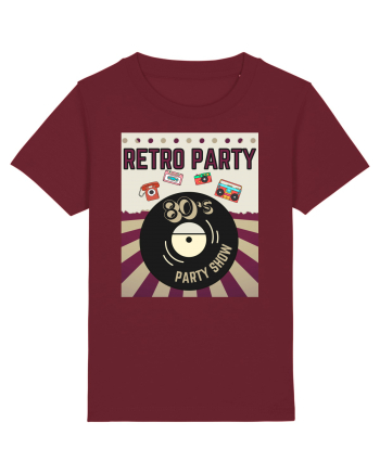 Retro party Burgundy