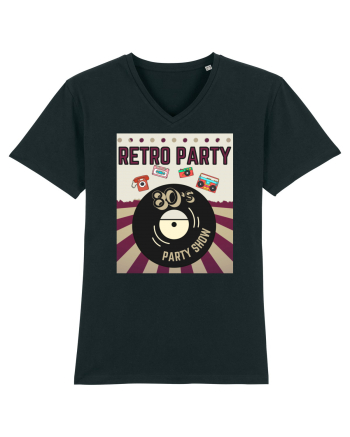 Retro party Black