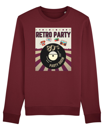 Retro party Burgundy