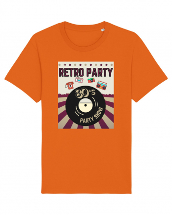 Retro party Bright Orange