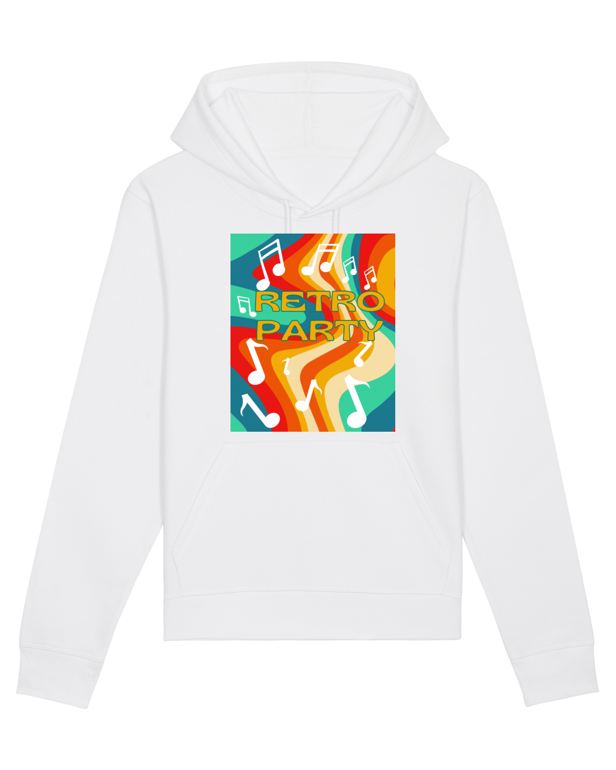 Hanorac Unisex Drummer White