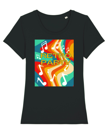 Retro party Black