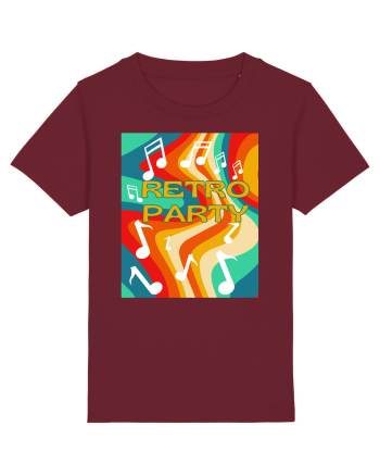 Retro party Burgundy