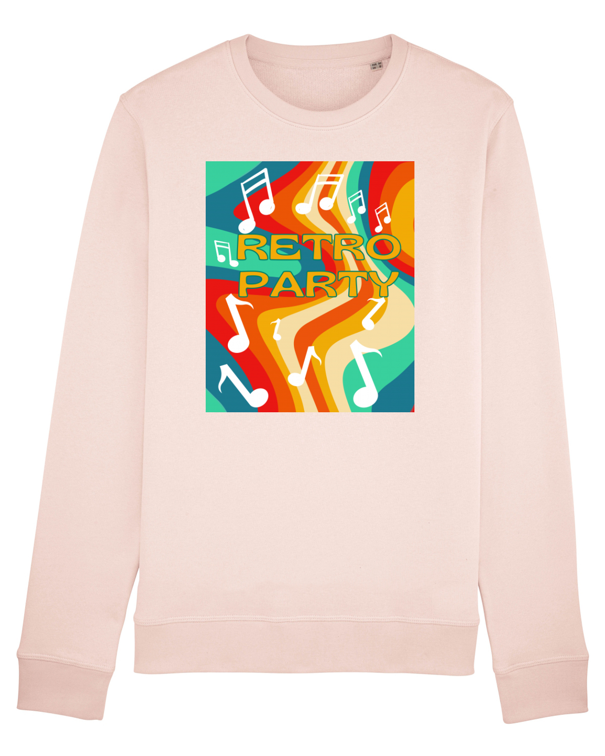 Bluză mânecă lungă Unisex Rise Candy Pink