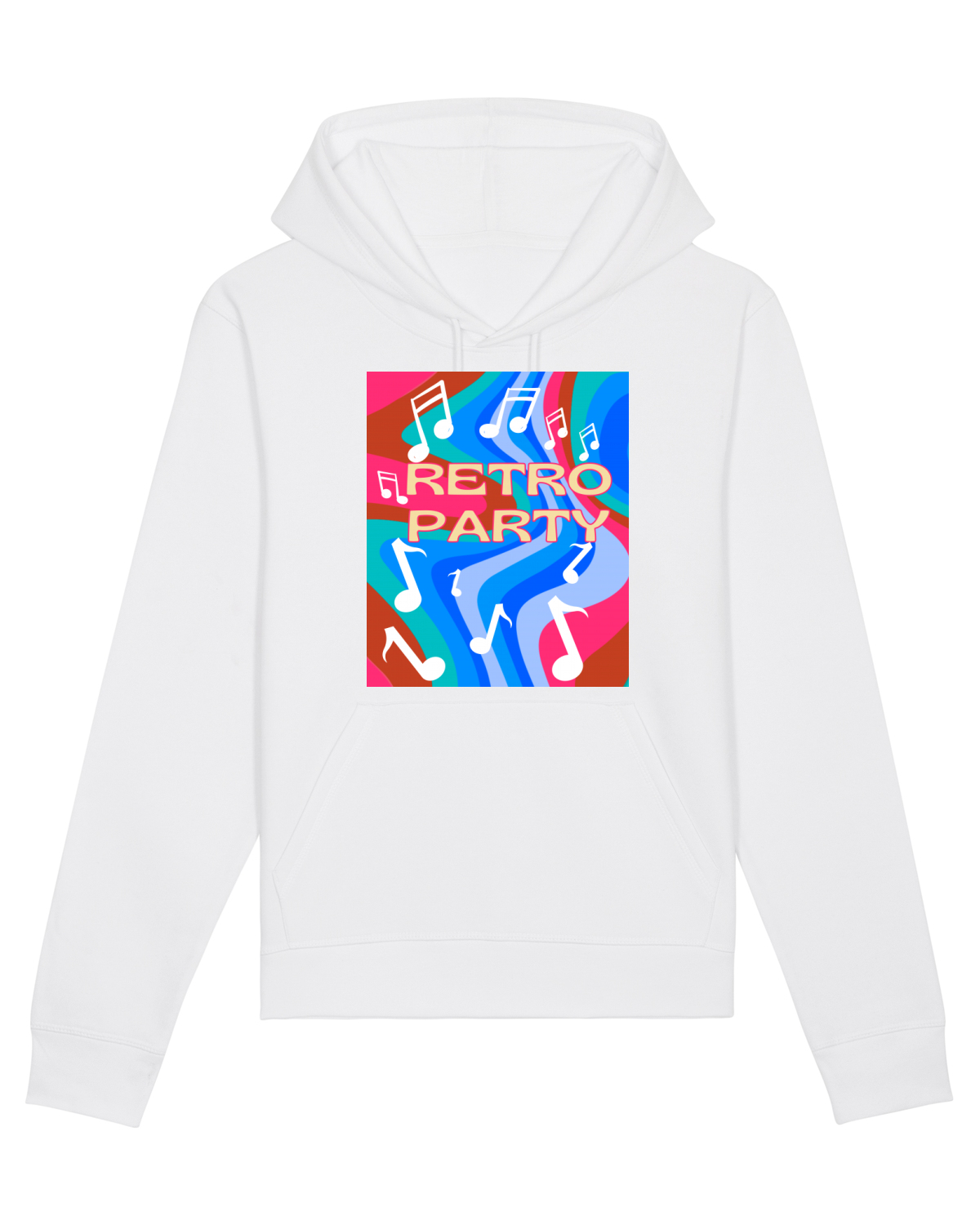 Hanorac Unisex Drummer White