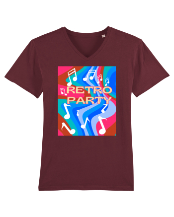 Retro party Burgundy