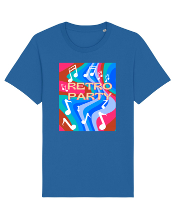 Retro party Royal Blue