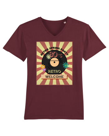 Retro party Burgundy