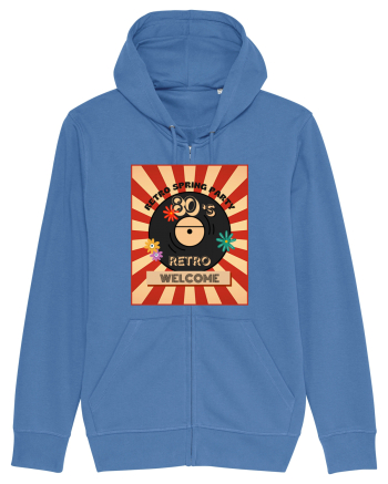 Retro party Bright Blue