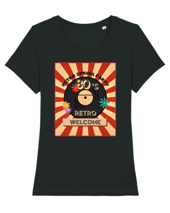 Retro party Black