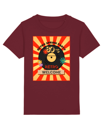 Retro party Burgundy
