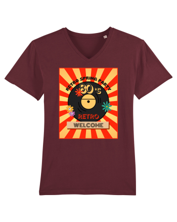 Retro party Burgundy