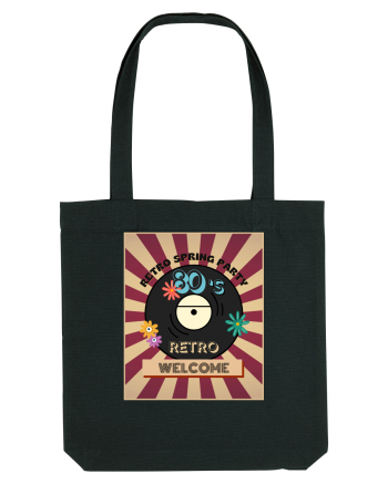 Retro party Black