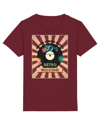 Retro party Burgundy