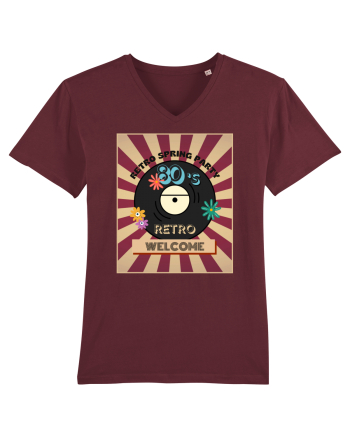 Retro party Burgundy