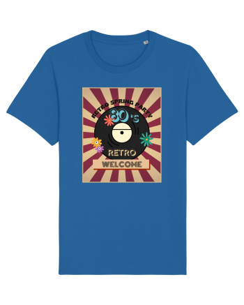 Retro party Royal Blue