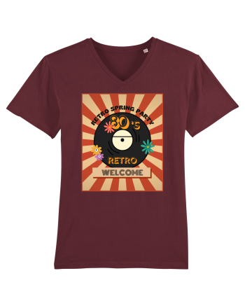 Retro party Burgundy