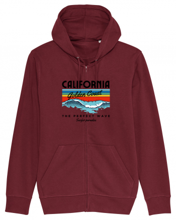 California Surfing Burgundy
