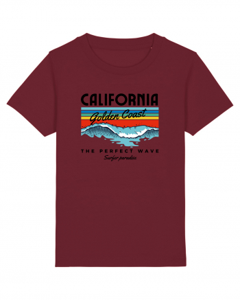 California Surfing Burgundy