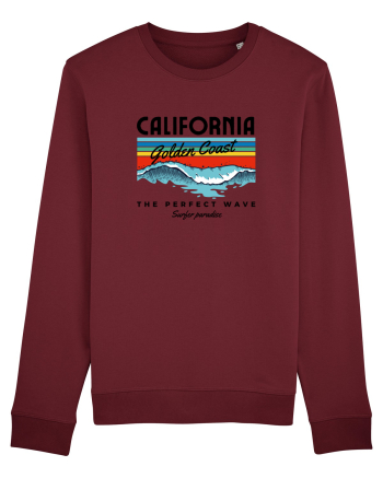 California Surfing Burgundy