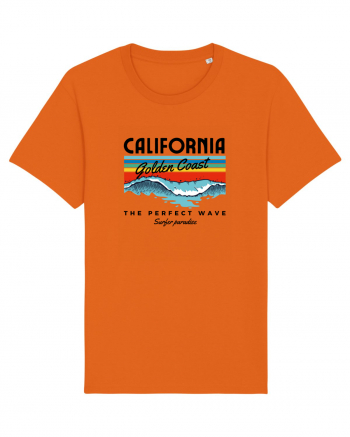 California Surfing Bright Orange
