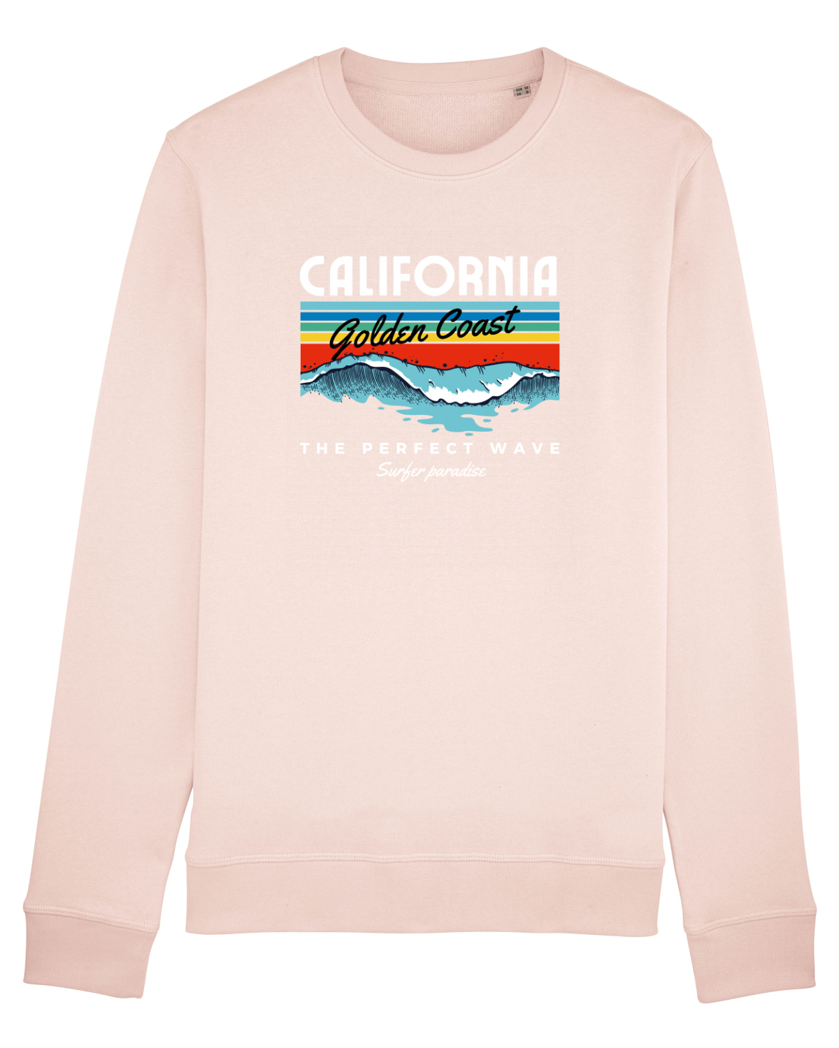 Bluză mânecă lungă Unisex Rise Candy Pink