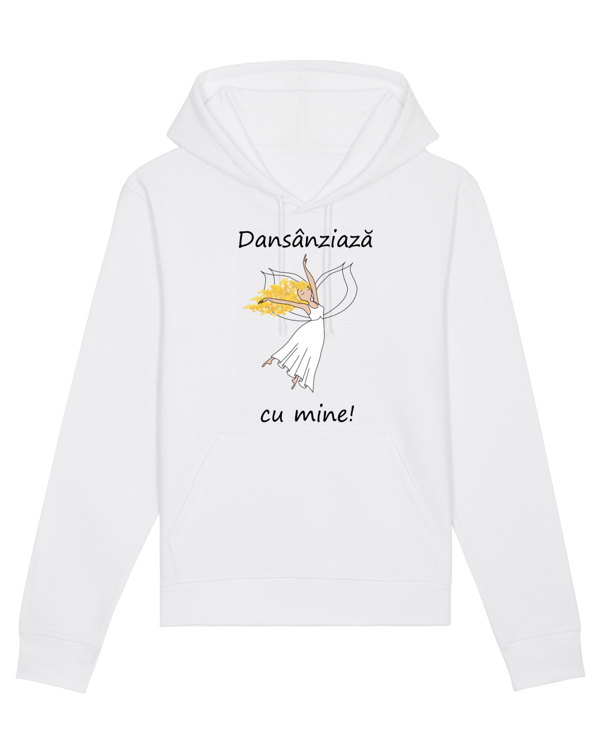 Hanorac Unisex Drummer White