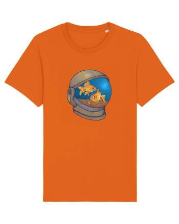 Space Fish Bright Orange