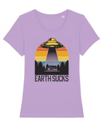 Earth Sucks Take Me With You Funny Alien Abduction Lavender Dawn