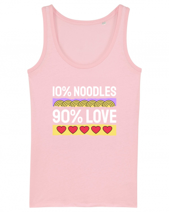 10% Noodles 90% Love Cotton Pink