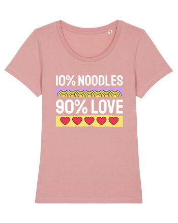 10% Noodles 90% Love Canyon Pink