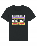 10% Noodles 90% Love Tricou mânecă scurtă Unisex Rocker