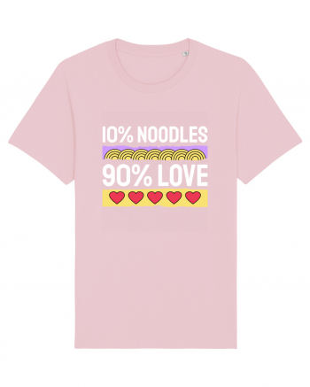 10% Noodles 90% Love Cotton Pink