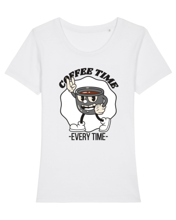 Coffee Time Every Time White